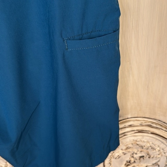 Men’s Volcom Teal Active Wear Shorts Size 28 Camping Outdoors Climbing Hiking - Picture 11 of 12